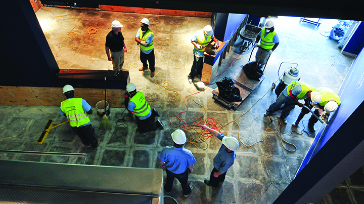 REPARATION 24/7 D'UN COMMERCE SUITE AUX DOMMAGES CAUSES PAR UN FEU